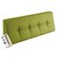 sunnypillow Palettenkissen Outdoor, UV-lichtecht, wasserdicht - Rückenkissen 120x40x20/10cm - Palettenauflage für Palettensofa für Haus und Garten - Palettenpolster für Palettenmöbel - Kissen Grün