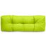 Spatium Palettenkissen Set abnehmbar Bezug wasserdicht gesteppt Palettenauflage Palettenpolster Palettensofa Palettenmöbel Apfelgrün Ruckenkissen 120x50x15