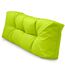 Spatium Palettenkissen Set abnehmbar Bezug wasserdicht gesteppt Palettenauflage Palettenpolster Palettensofa Palettenmöbel Apfelgrün Ruckenkissen 120x50x15