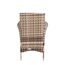 ESTEXO Polyrattan Gartenstuhl Set 2er Stuhlset Rattan Stuhl Garten Sessel Rattanstühle Balkonstühle Terrassenstühle Outdoor Stühle Balkonsessel (Beige-Braun)