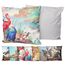 JACK Outdoor Lounge Kissen 45x45cm Motiv Dekokissen inkl. Füllung Wasserfest Sitzkissen Garten Stuhl, Farbe:Vogelparadies