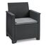 Keter 246148 - Garten-Set Emma, 4-Sitzer, Graphit