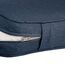 CLASSIC ACCESSORIES Montlake FadeSafe Wasserabweisendes Sitzkissen für den Außenbereich, 53,3 x 55,9 x 10,2 cm, Indigoblau meliert, Outdoor-Stuhlkissen, Terrassenkissen
