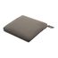 CLASSIC ACCESSORIES Ravenna Water-Resistant 19 x 19 x 3 Inch Patio Seat Cushion, Dark Taupe