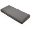 CLASSIC ACCESSORIES 62-044-LCHARC-EC Montlake FadeSafe Wasserabweisendes Outdoor-Bankkissen, 137 x 46 x 7,5 cm, Hellanthrazit