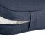 Classic Accessories 62-014-INDIGO-EC Bankkissen-Kombi Indgo, 106,7 cm B x 45,7 cm T x 7,6 cm Dicke, Indigo meliert
