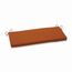 Pillow Perfect Massiver Zinnabar für den Innen- und Außenbereich Bankauflage/Schaukelauflage, Synthetik, Orange, 1 Count (Pack of 1)