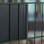 iFence Sichtschutzstreifen 50 Meter x 19 cm inkl. 30 Clips - diverse Farben (50 m, Anthrazit)