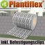 Plantiflex Sichtschutz Rolle 35m Blickdicht PVC Zaunfolie Windschutz für Doppelstabmatten Zaun (Rattan-Rustikal)