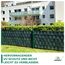 Sichtschutzstreifen Zaun 35 m x 19 cm inkl.20 Clips, Sichtschutz Zaunfolie PVC Sichtschutzstreifen Doppelstabmatten für Gartenzaun, Balkon/Diverse Farben