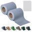 Sichtschutzstreifen Zaun 35 m x 19 cm inkl.20 Clips, Sichtschutz Zaunfolie PVC Sichtschutzstreifen Doppelstabmatten für Gartenzaun, Balkon/Diverse Farben-2PCS