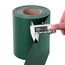 SONGMICS PVC Sichtschutzstreifen, Zaunfolie 40 m x 19 cm, extra dick und Blickdicht, mit 25 x Befestigungsclips, grün GPJ040L