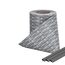 KESSER® PVC Sichtschutzstreifen Sichtschutz Rolle Doppelstabmatten Zaun Blickdicht 35m x 19 cm | 30 Befestigungsclips | Wetterfest Windschutz | Zaunfolie Sichtschutz Garten Gartenzaun Rattan-Grau