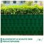 Sichtschutzstreifen Zaun 35 m x 19 cm inkl.20 Clips, Sichtschutz Zaunfolie PVC Sichtschutzstreifen Doppelstabmatten für Gartenzaun, Balkon/Diverse Farben-2PCS