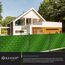KESSER® PVC Sichtschutzstreifen Sichtschutz Rolle Doppelstabmatten Zaun Blickdicht 35m x 19 cm | 30 Befestigungsclips | Wetterfest Windschutz | Zaunfolie Sichtschutz Garten Gartenzaun Efeu