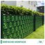 Sichtschutzstreifen Zaun 35 m x 19 cm inkl.20 Clips, Sichtschutz Zaunfolie PVC Sichtschutzstreifen Doppelstabmatten für Gartenzaun, Balkon/Diverse Farben-2PCS