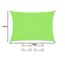CelinaSun Sonnensegel inkl Befestigungsseile Premium PES wasserabweisend imprägniert Rechteck 2,5 x 5 m grün