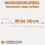 markiso Markisenkurbel 140 cm Grau – Kurbel für Markise mit Fleischerhaken – Kurbelgestänge Pulverbeschichtet, Rostfrei, Ergonomische Griffe, Freilaufend für Leichte Bedienung