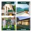AGROFLOR Zaun und Balkon Sichtschutz, Sichtschutzstreifen, 1,20 x 5 m, Schattiermatte, Windschutz, inklusive Kabelbinder, 150 g/m², Verschiedene Abmessungen