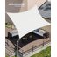SONGMICS Sonnensegel 3x5m Wasserdicht Sonnenschutz mit 665mm Wassersäule Sonnenschutz aus reißfestem Polyester UV-Schutz 93% für Terrasse Garten Balkon Rechteck Seile