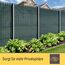 Sol Royal Schattennetz 50m x 2m Schattiergewebe 165g/m² – Blickdichter Sonnenschutz mit UV-Schutz & Kabelbinder für einfache Befestigung – HDPE Sichtschutz Garten Grün für Gewächshaus & Zaun SG80