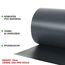 Sichtschutzstreifen PVC | Sichtschutzfolie Gartenzaun oder Balkon | inkl. 20 Befestigungsclips | für Einzel- und Doppelstabmatten geeignet | 19 cm x 35 m | einfarbig oder mit Motiv| Anthrazit