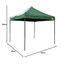 All Seasons Gazebos | 2.5x2.5m Pop Up Gazebo mit Zubehörpaket | Schwerlast, vollständig wasserdicht, hochwertige Materialien (Grün)