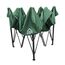 All Seasons Gazebos | 2.5x2.5m Pop Up Gazebo mit Zubehörpaket | Schwerlast, vollständig wasserdicht, hochwertige Materialien (Grün)
