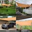 SUNLAX Sonnensegel für Terrasse, Garten, Hinterhof, Pool, benutzerdefinierte Größe, 38,1 x 4,8 m, Pfirsich-Flusen, kommerzielles Rechteck