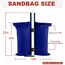 ABCCANOPY Pop up Gazebo Weight Bags Industrial Grade Heavy Duty Sand Bags for Gazebo,Patio Umbrella, Outdoor Furniture (4 Pack)