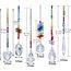 H&D HYALINE & DORA Bunte Kristall Regenbogen Sonnenfänger Hängende Chakra Glas Anhänger für Zuhause, Büro, Garten Dekoration, 6 Stück