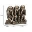 Design Toscano Affenstatue, Maße: 8,9 x 17,8 x 12,7 cm