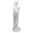 Design Toscano Heilige Jungfrau Maria Statue aus Marmor - Kunstharz, Maße: 9 x 3,5 x 29 cm