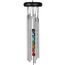 Woodstock Windspiel Chakra Chime, Silber, 46,9 cm