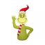 Gemmy Airblown Car Buddy Grinch w/Scarf-Dr. Seuss
