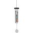Woodstock Windspiel Chakra Chime, Silber, 46,9 cm