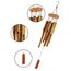 MUMTOP Bambus-Windspiel, Outdoor-Windspiel aus Holz mit erstaunlichem tiefem Ton für Garten, Terrasse, Zuhause oder Outdoor-Dekoration