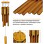 ASTARIN Bambus-Windspiel für den Außenbereich, Holz-Windspiel mit Melodie, tiefem Ton, 76.2 cm, klassisches Zen-Garten-Windspiel für Entspannung, Heimdekoration für Terrasse, Garten oder Innenbereich