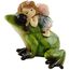 Top Collection Miniatur Feengarten und Terrarium Statue Little Fairy Reitfrosch