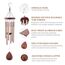 upblend Outdoor Havasu Wind Chime aus Medium Mahogony/Light Bronze
