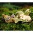 Top Collection Miniatur Feengarten und Terrarium Statue Schlafende Fee Baby mit Igeln