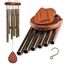 upblend Outdoor Havasu Wind Chime aus Medium Mahogony/Light Bronze