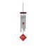 Woodstock Encore Collection Windspiel Chimes of Mercury, silber