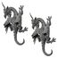 Design Toscano Gehörnter Drache von Devonshire, Wandfigur: 2er-Set