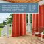 TOWN & COUNTRY BASICS Exclusive Home Vorhänge, Polyester, 1 Paar, Polyester, Mecca Orange, 54x108
