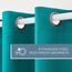 TOWN & COUNTRY BASICS Exclusive Home Curtains GT Cabana Ösenvorhang, 1 Paar, Polyester, blaugrün, 54x96, 2
