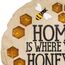 Spoontiques, Garten-Dekor, Trittstein mit Motiv: Home is Where Your Honey is, Dekostein für Garten