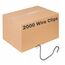 Zareba TPWC100 T-Post Wire Clips, 2000 Pack