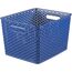 Curver 03612-X73-00 Korb My Style 35,5x29,6x22cm in Hellblau, Plastik, 35.5 x 29.6 x 22 cm