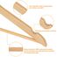 Amazon Basics Holz-Kleiderbügel für Anzüge, 44x22cm, Natürlich, 10er-Pack